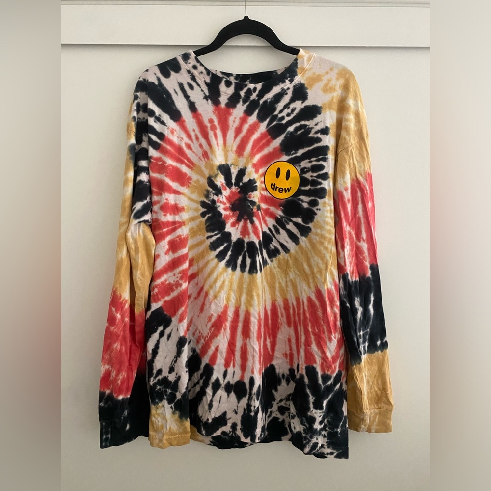 Drew House tie dye knockoff long sleeve t shirt size XL